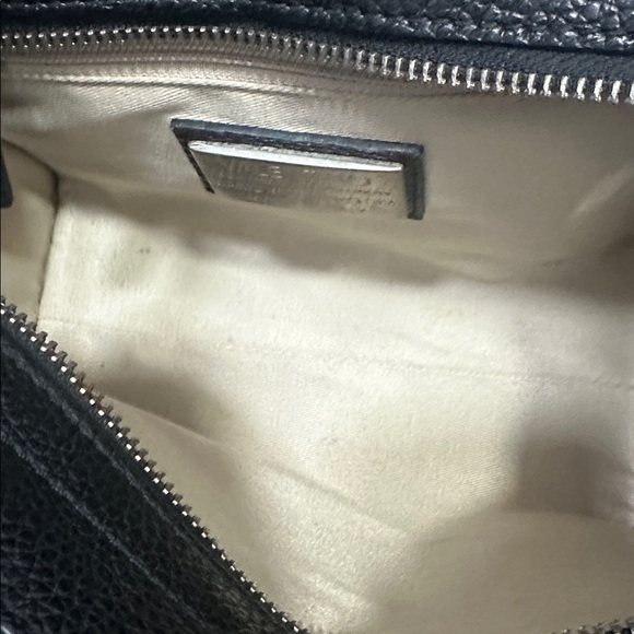 Valentino Kiki Rock Black Dollaro Leather Silver Rockstud Crossbody Bag - Picture 4 of 5